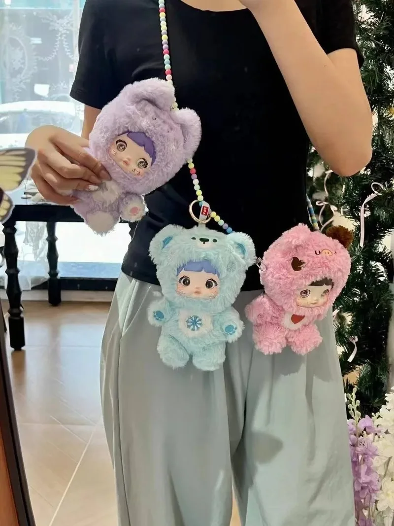 

In Stock Nomomi Cute Non-Stop Series Blind Box Kawaii Model Plush Doll Mystery Box Bag Ornament Children Birthday Kids Toy Gifts