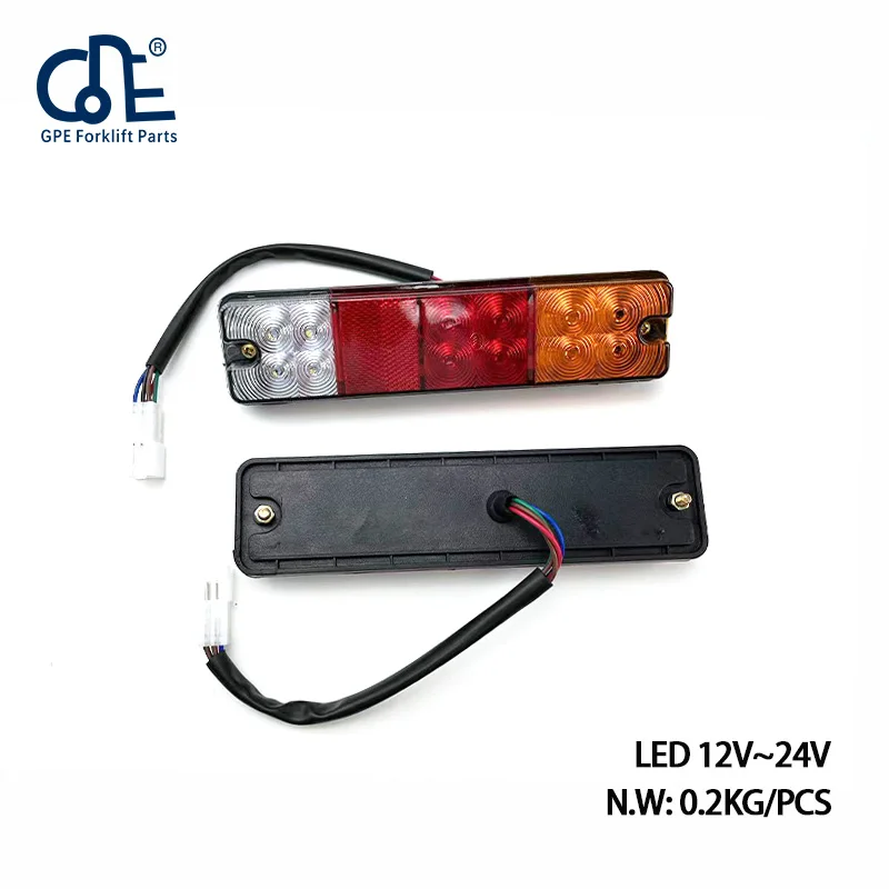 rear lamp 242F2-40201 Forklift Rear light  LED 12V 24V use for TCM  for  FD20-30Z5/T6/T6N/T7, 3 COLORS TAIL LIGHT 514A7-10212