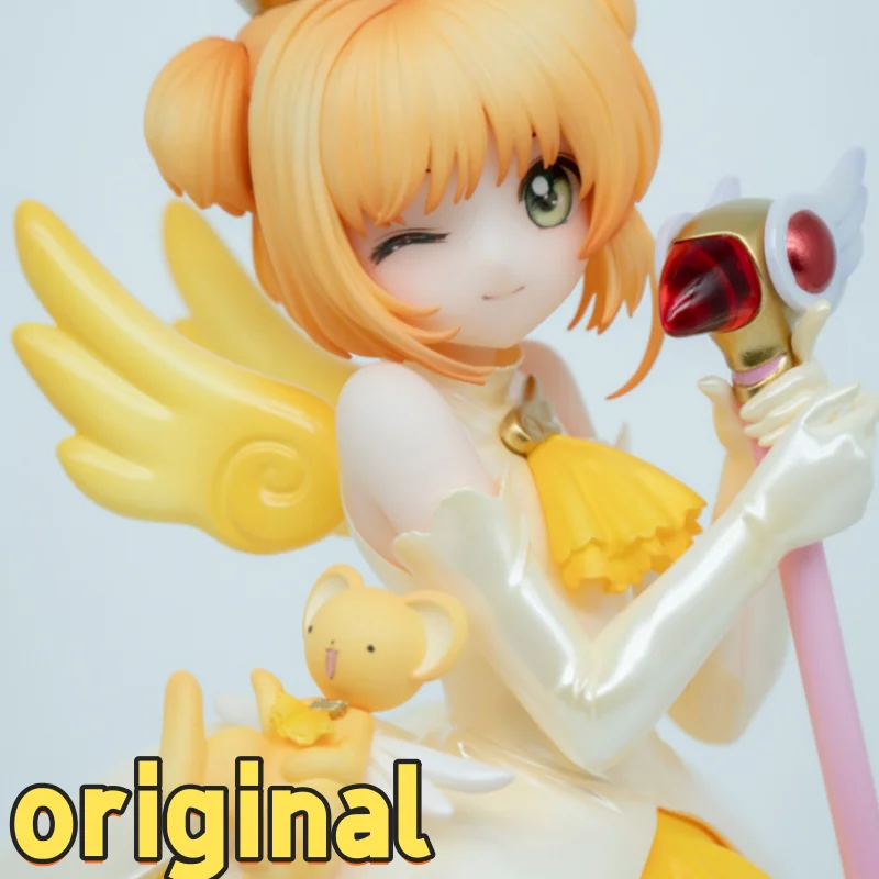 Prevendita Card Captor Kinomoto Sakura Infermiera Uniforme Action Figure Giocattolo da collezione Personalizzato Decorazione da scrivania Ornamento Regalo