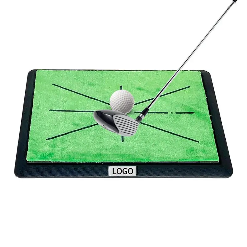 

Golf Hitting Mat Golf Turf Mat Advanced Detection Batting And Path Feedback Thickening Indoor Golf Mat For Indoor & Outdoor