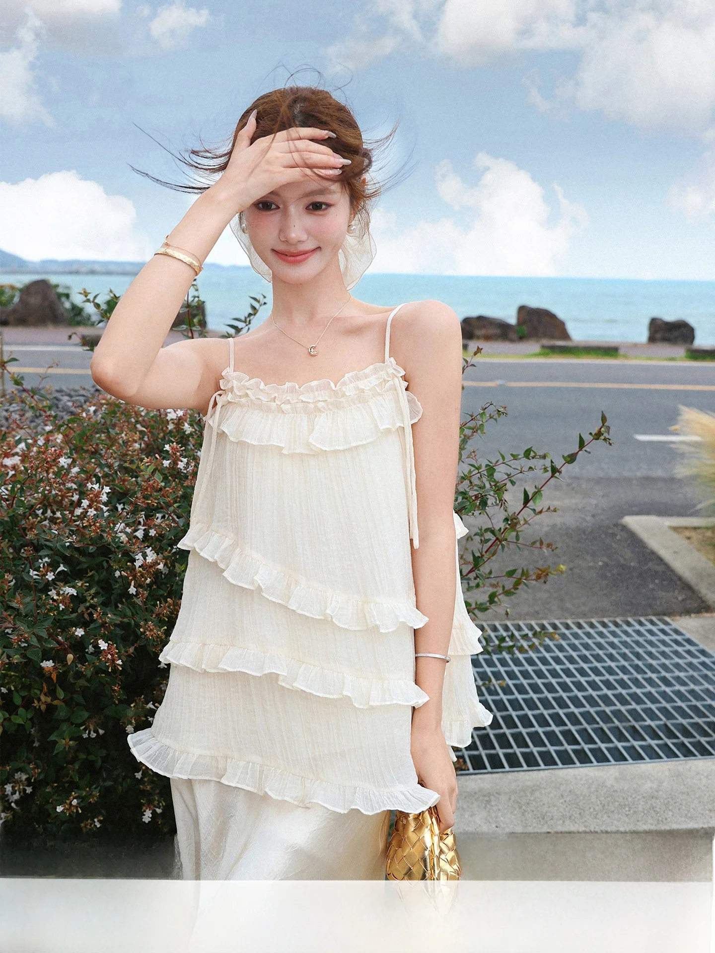 

Romantic Cherry Blossom Girl Feelings Lace Collar Doll irt Women Summer Lightweight Loose Fit T Top Commute Sle