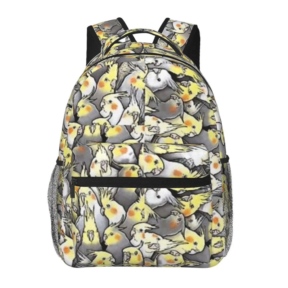 

Cockatiels Galore Backpacks Boys Girls Bookbag Casual Children School Bags Laptop Rucksack Shoulder Bag Large Capacity