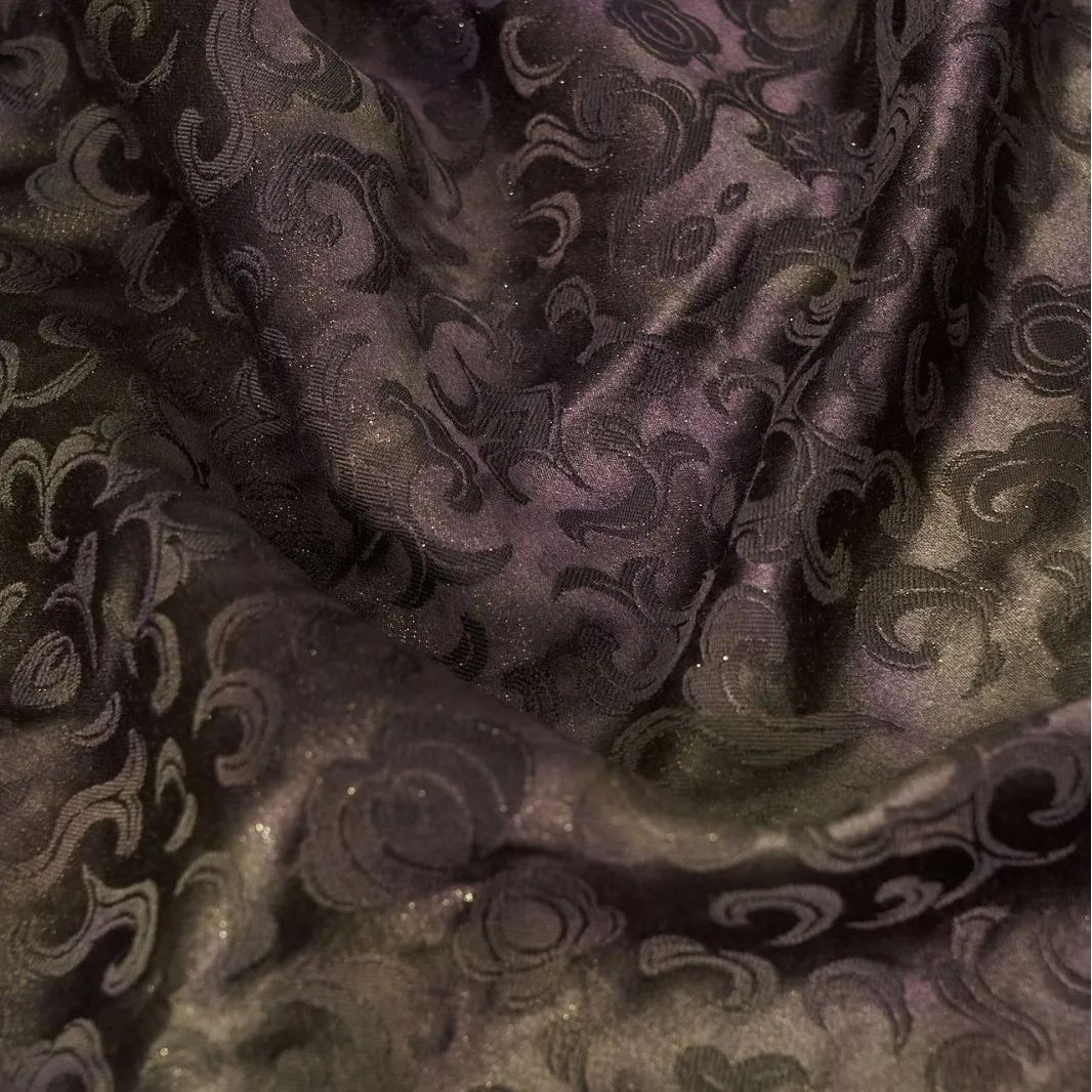ใหม่ผ้าไหมทอ Jacquard ซับจีน 44 Mm135 ความกว้างฤดูใบไม้ร่วงและฤดูหนาวเสื้อผ้าผ้าปูที่นอนผ้า