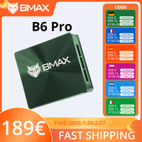 BMAX B6Pro MINI PC Intel®Core™I5 16GB 512GB SSD Windows 11 2.4GHz/5GHz Dual Band Wi-Fi Type-C/HDMI computer