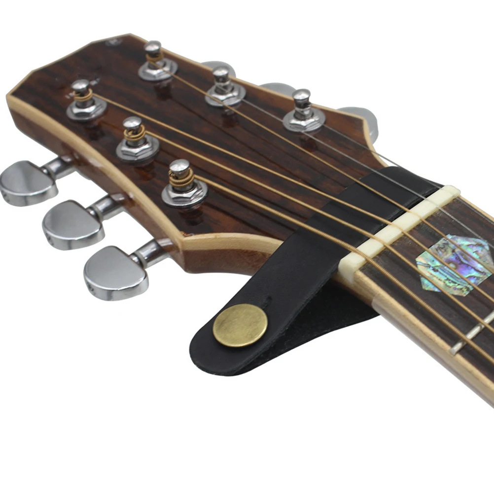 

Headband Strap Guitar Belt Neck Tie Harness Pin Peg Headstock Lock Strip Black Music