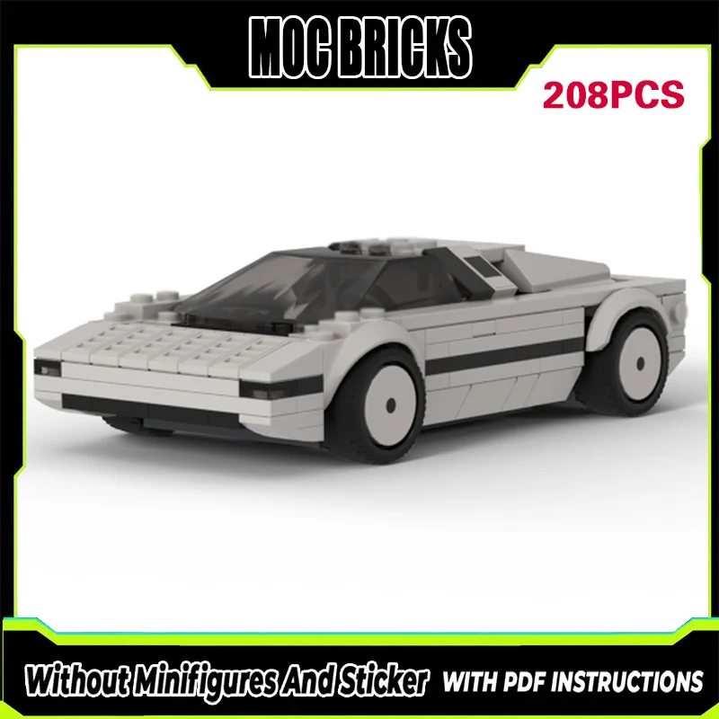 

Конструктор MOC: Модель гоночного автомобиля высшего класса. Модульная технология. Подарки. Набор для сборки. Детские игрушки.