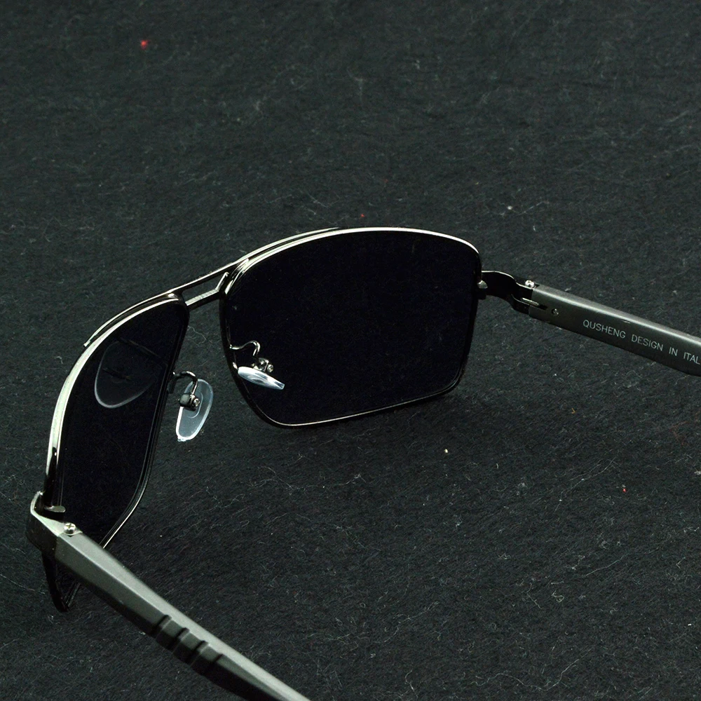 Clara Vida Dual Bridge Aviation Navigational Aluminium Magnesium Real Polarized Polarized UV400 UV100% Sunglasses Sunshades - Image 3