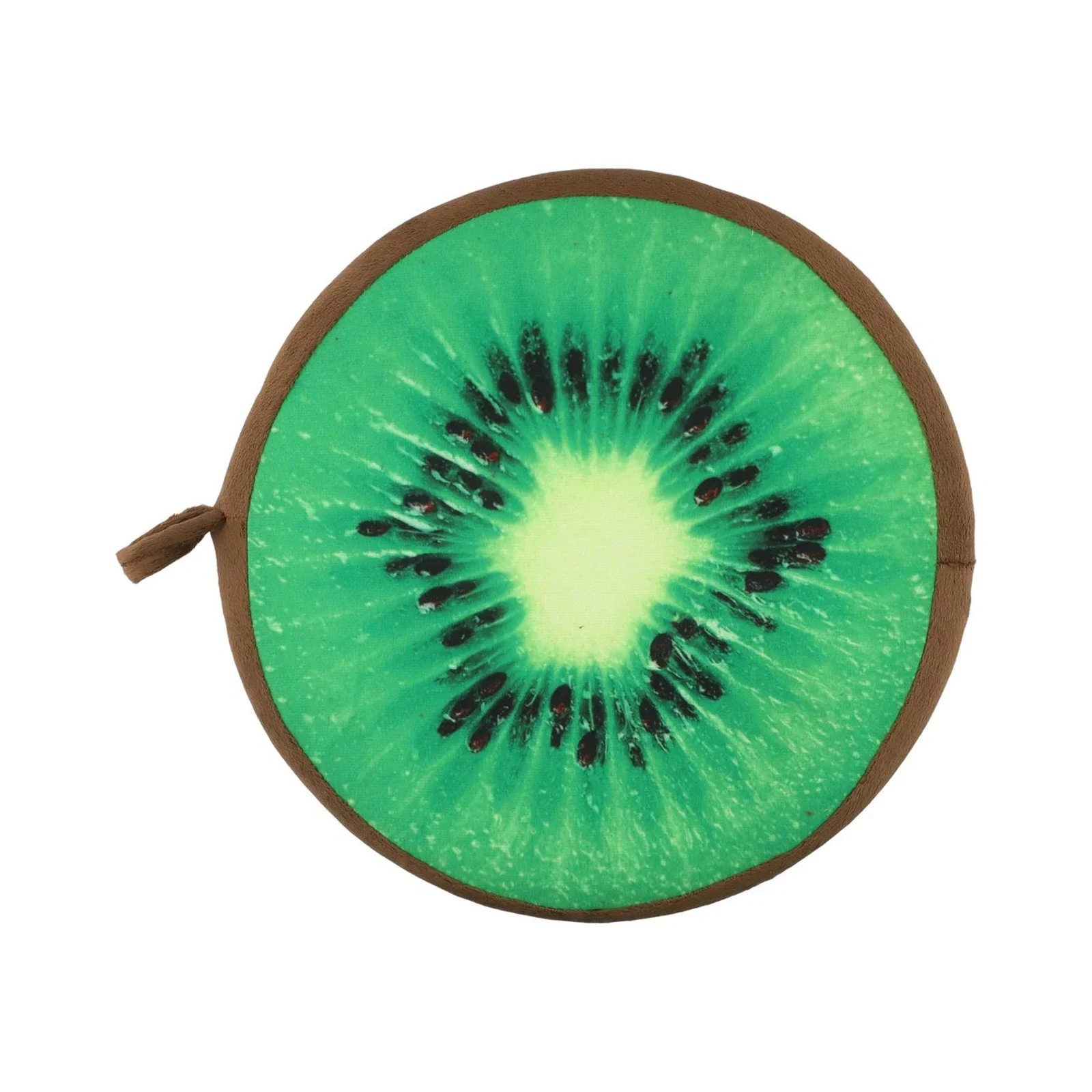Cartoon Fruits Print Round Bar Chair Cushion Cover Anti-Slip Seat Cushion Slipcover Soft Stool Cushion Covers For Living Dining