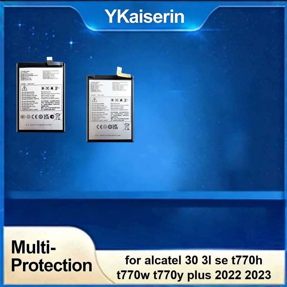 

Mobile Phone Battery For Alcatel 30 3L SE t770h t770w t770y Plus 2022 2023 TLP049N9 TLP049C9 TLP049F7 5010mAh