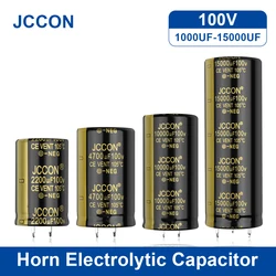 JCBurgos-Puzzles Électrolytiques Audio, Amplificateur Hifi, Haut-Parleur ESR Haut-Parleur Haut-Parleur, 100V, 1000UF, 2200UF, 3300UF, 4700UF, 2Pcs