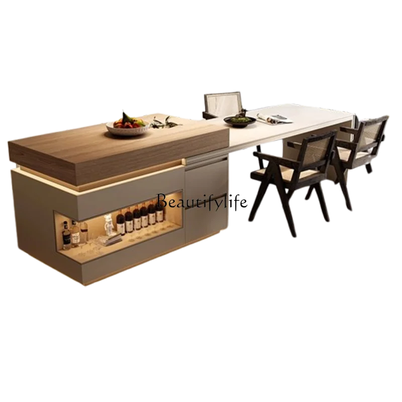 طاولات الطعام الإيطالية الشمال تصميم خشبي تخزين طاولات الطعام الحديثة الفاخرة صالون المطبخ الطبيعي ميسا Comedor أثاث المنزل