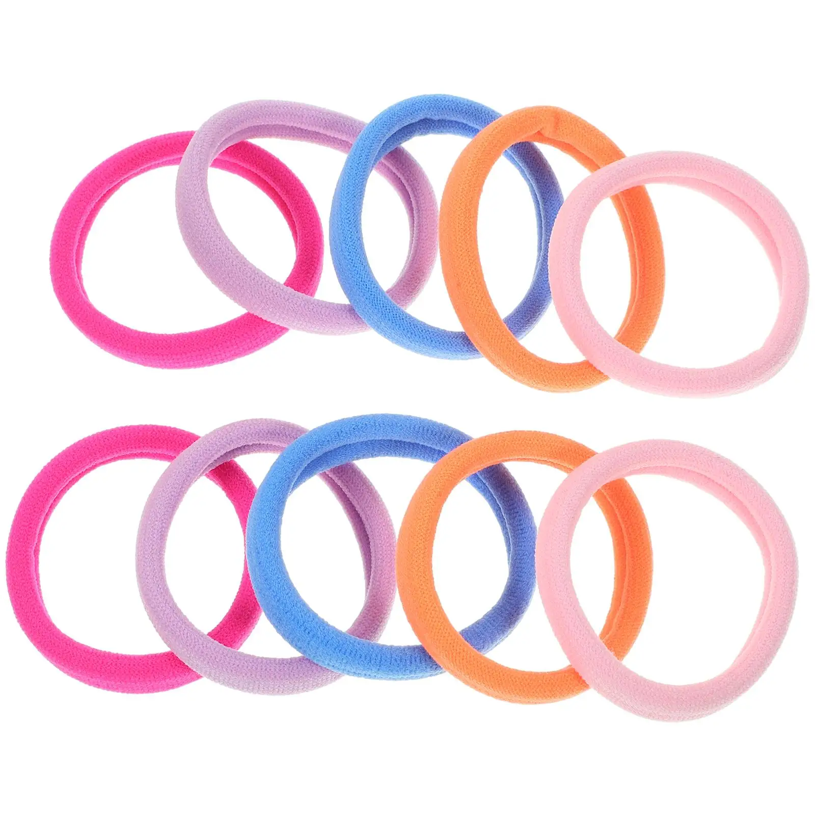 

20 Pcs High Elastic Colorful Hair Ties 5CM Large Size Woolen Accessories for Girls Women Party Favors Gifts Hairstyles