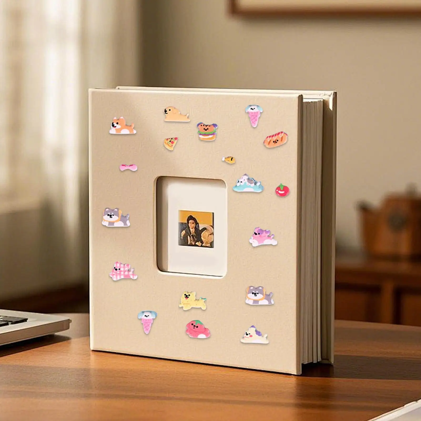 3D 動物ステッカー 装飾ノートブックデカール 携帯電話ケースデカール 学生 教師 子供 アーティスト デザイナー コレクター向け