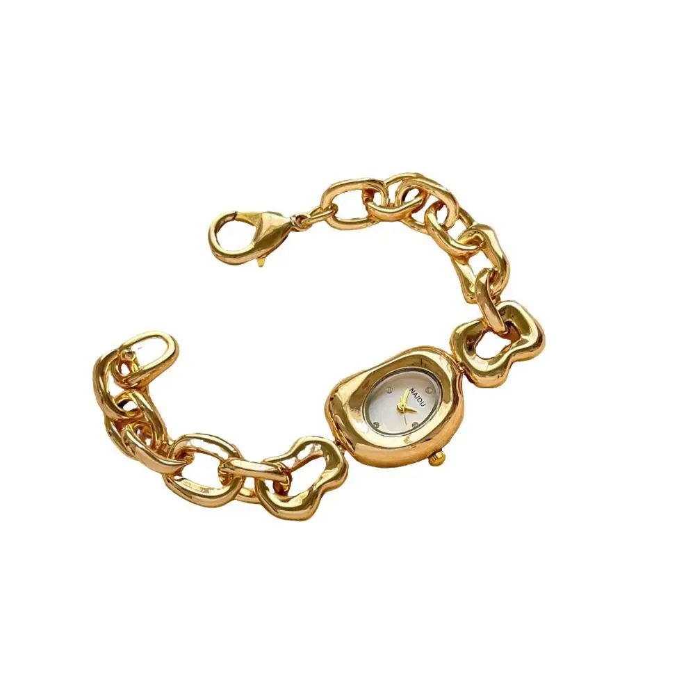 

Новые элегантные роскошные женские часы-браслет нестандартной формы, в форме сыра, кварцевые, в подарок.