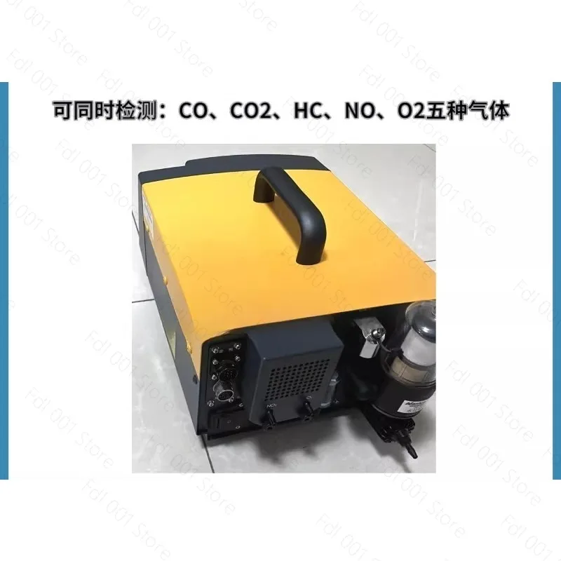 NHA-506 Portable Vehicle Exhaust Gas Analyzer Five Gases HC/CO/CO2/O2/NO Concentration Universal Emission Detector