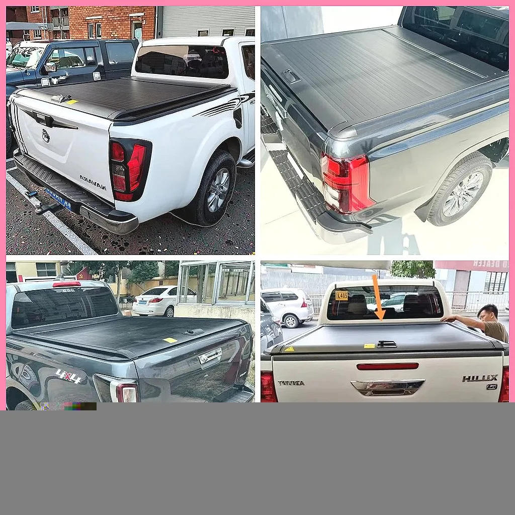 

Ролл-ап тент-крышка для пикапа, совместимая с Navara, Hilux, Ranger и другими моделями, модель 2024 года