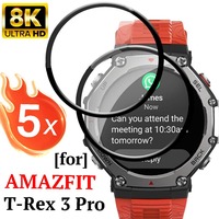HD Screen Protector for Amazfit T-Rex 3 Pro Clear Anti-Scratch Protective Soft Film Not Glass for Amazfit T-Rex 3Pro Accessories