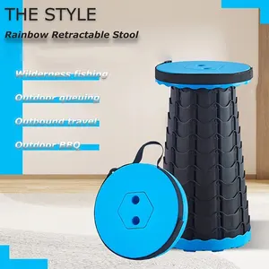 Faltenverrückungsabziehbar tragbarer, einziehbar, Outdoor -Stuhl, einstellbare Bank, anwendbare Mehrfachszene, Camping, Fischen 6 Hauptverkaufsstrandstuhl - №2