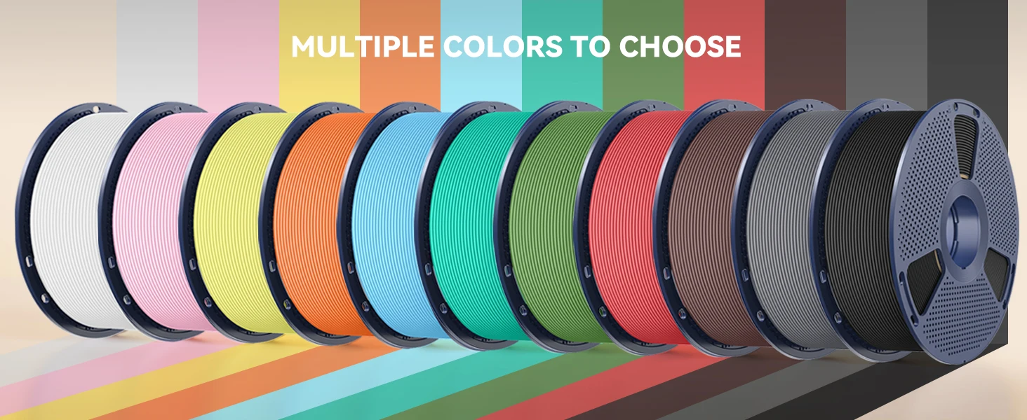 SUNLU PLA Classic 3D-Filament 1,75 mm 600 mm/s Hochgeschwindigkeits-Matt-PLA-Filament, verwicklungsfrei, für die meisten FDM-3D-Drucker, schneller Versand – Detail 1