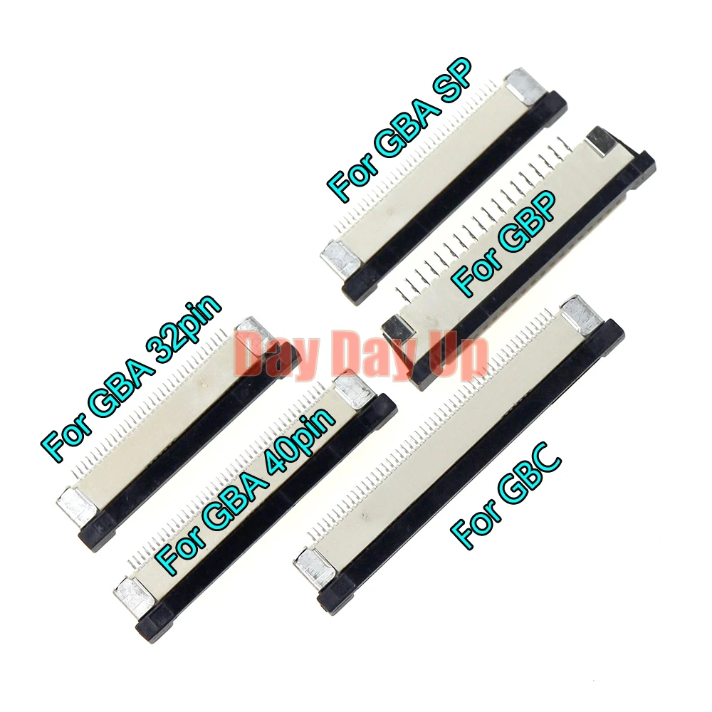 30 шт. для Gameboy GBA GBC GBP GBA SP ленточный гибкий кабель для подключения разъема для ЖК-экрана 18/32/34/40/50 контактов