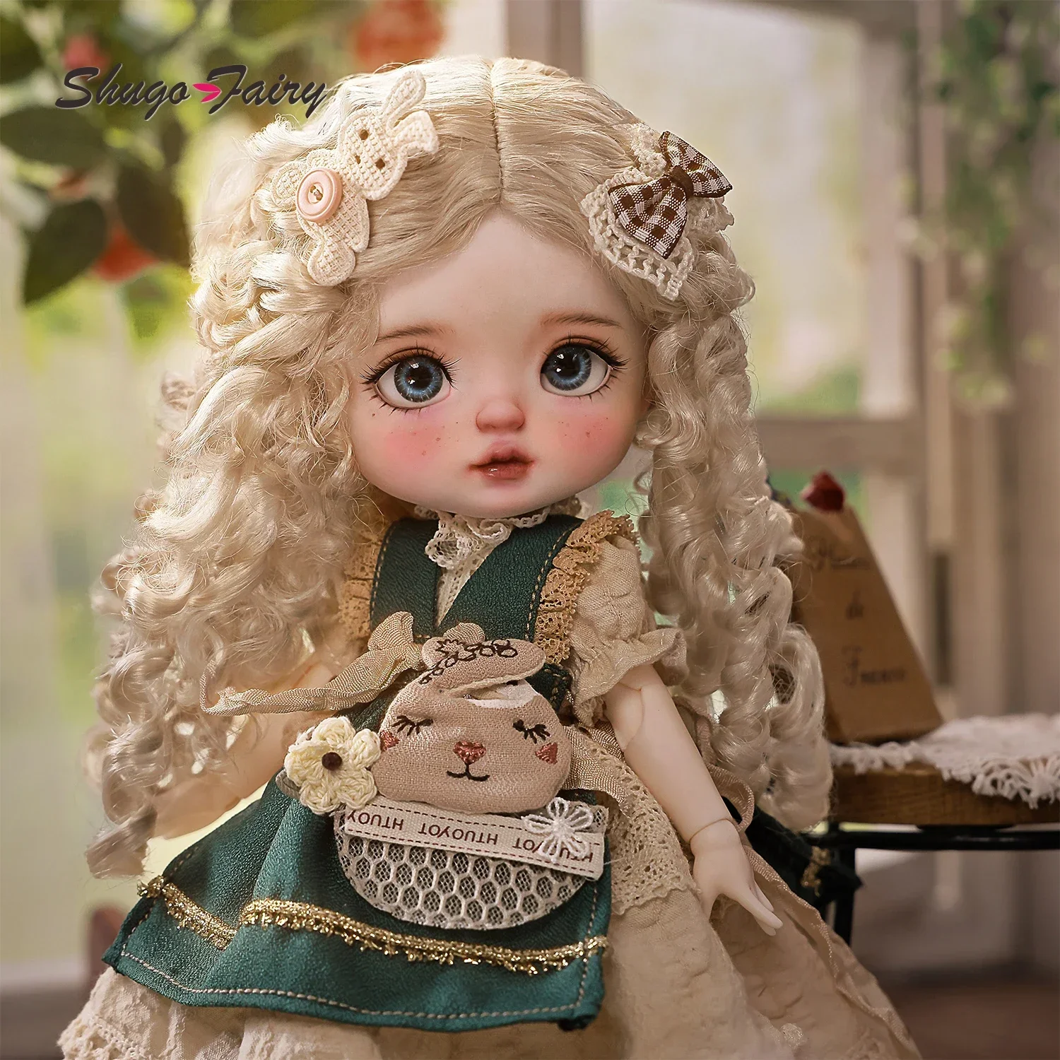 ShugaFairy Plums Bjd Doll 1/6 Head Omelet Body Village Garden Style Joint Body Baby Toys Girls BJD Dolls