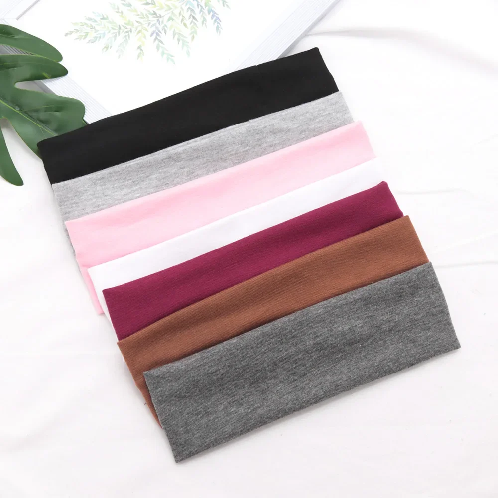 Elastic Sports Headbands para Mulheres, Bandas de Cabelo, Corrida, Fitness, Yoga, Stretch Maquiagem, Acessórios para Cabelo, Moda, 12 Estilos