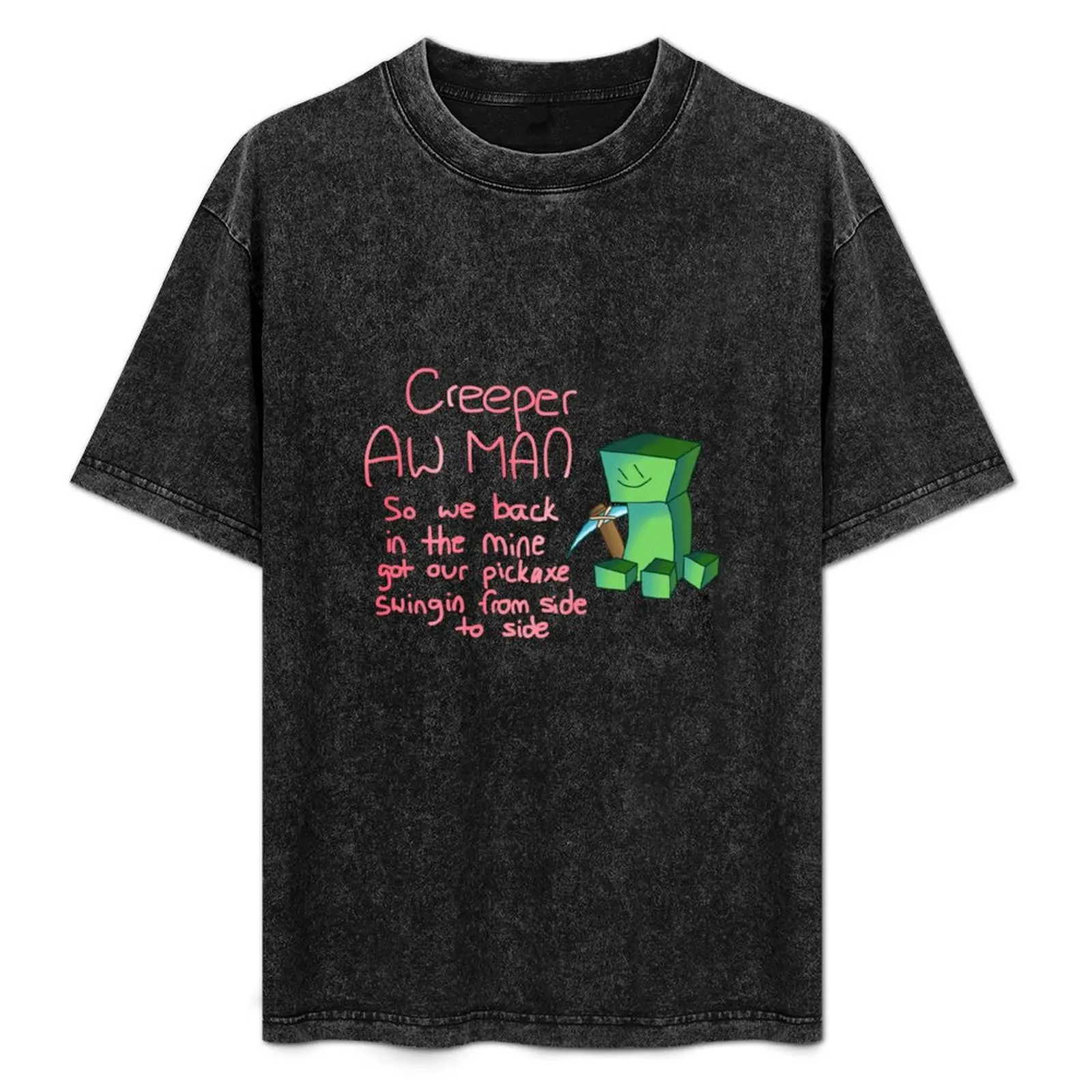 

Creeper Lyrics T-Shirt oversized graphic tee aesthetic clothes blanks graphic shirts funny t shirts men