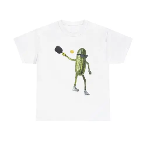 Pickleball T Shirt Classic Tee funny pickle dink retro S-5XL