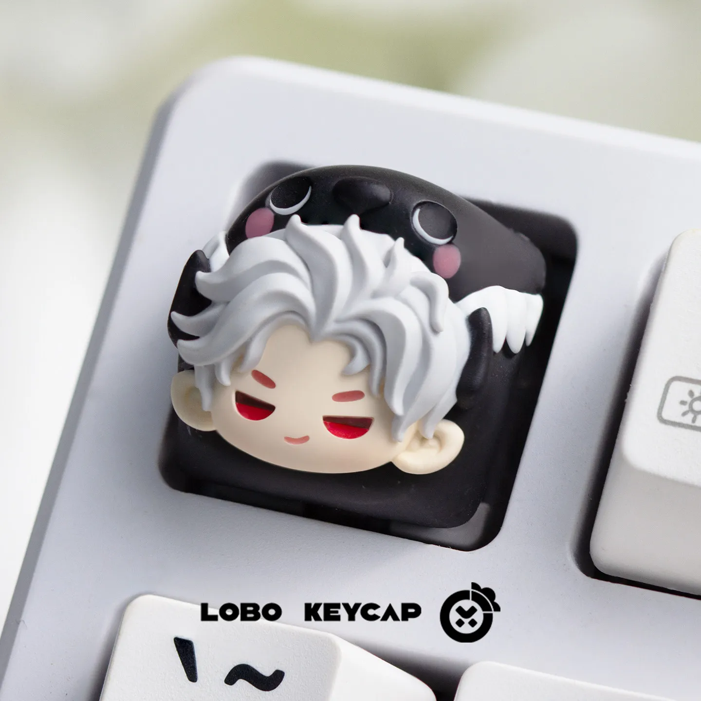 Cute Love and Deepspace Character Keycaps Shen Xinghui Li Shen Custom Resin Key Cap DIY Mechanical Keyboard Gaming Accessory