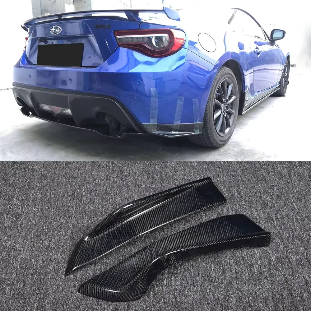 

Для Subaru BRZ Toyota 86: задний бампер, боковые накладки, угловые сплиттеры, диффузор, карбоновые автозапчасти 2013-2020