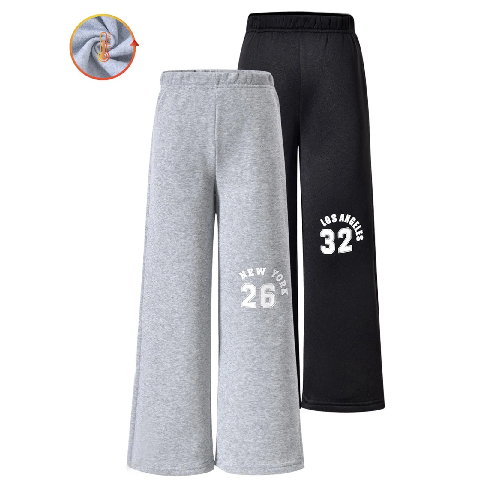 

Girl Casual Pants 2pc Girls Comfortable And Breathable Casual And Versatile Fashionable Trousers Outdoor Travel Wear Sweatpants