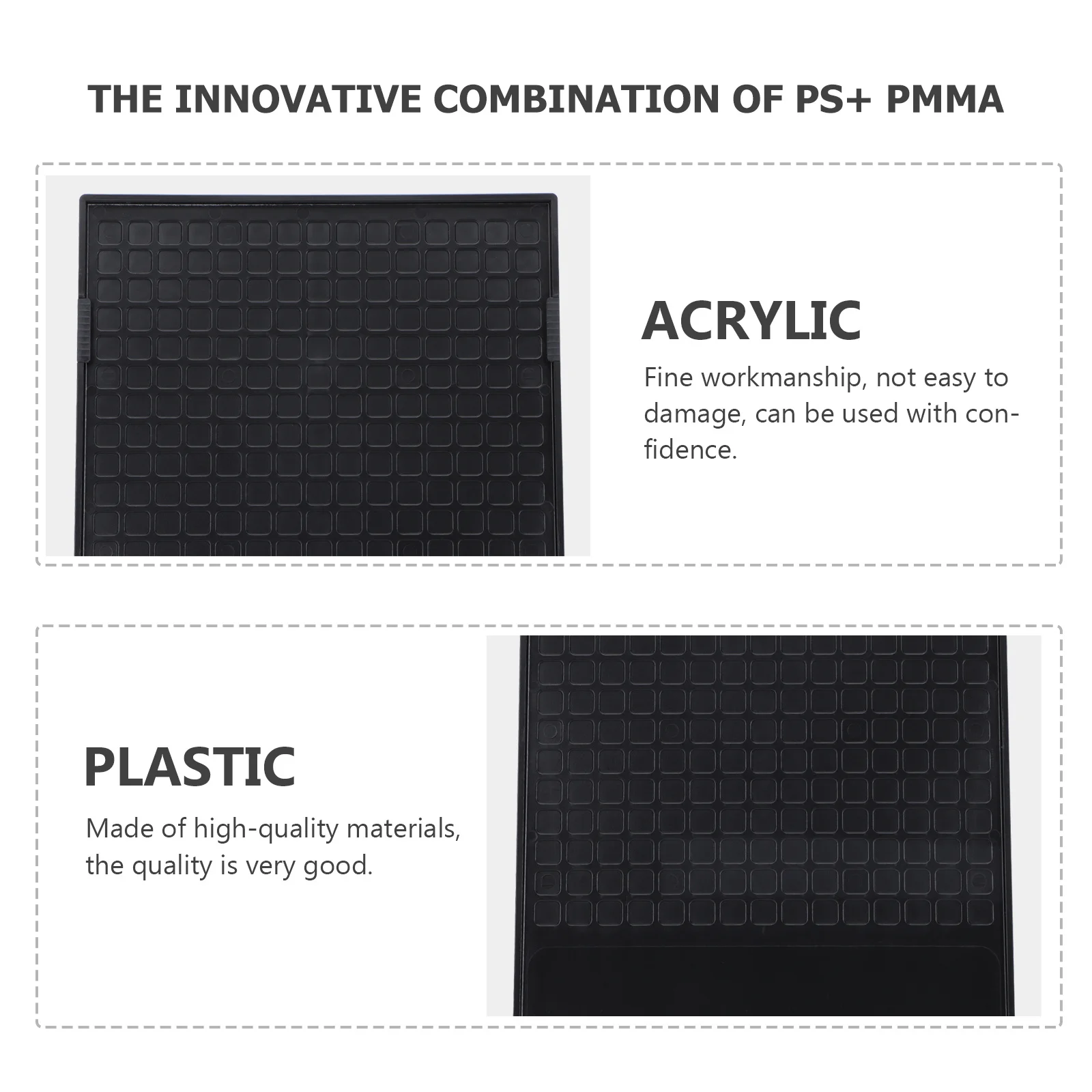 Schild Werbetafel Menü Preisschild Rack für Halter Desktop Note Clamp Kunststoff Racks Delicate