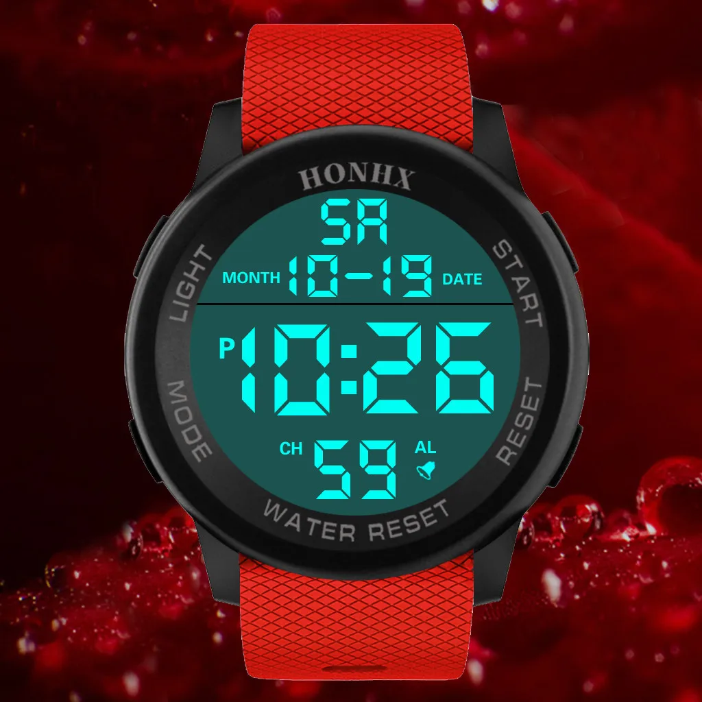 Luxury Men Analog Digital Watches Mens 2023 Military Sport Led Wrist Watch Vintage Luminous Electronic Watches Hombre