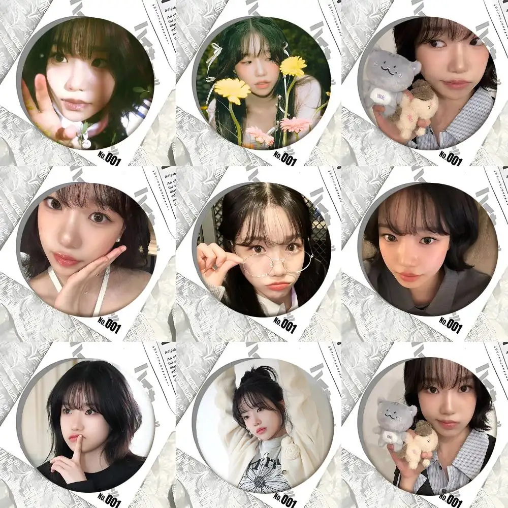 Singer J-Jo Yuri Round Badge Creative Brooch Clothing Backpack Accessories Lapel Pin