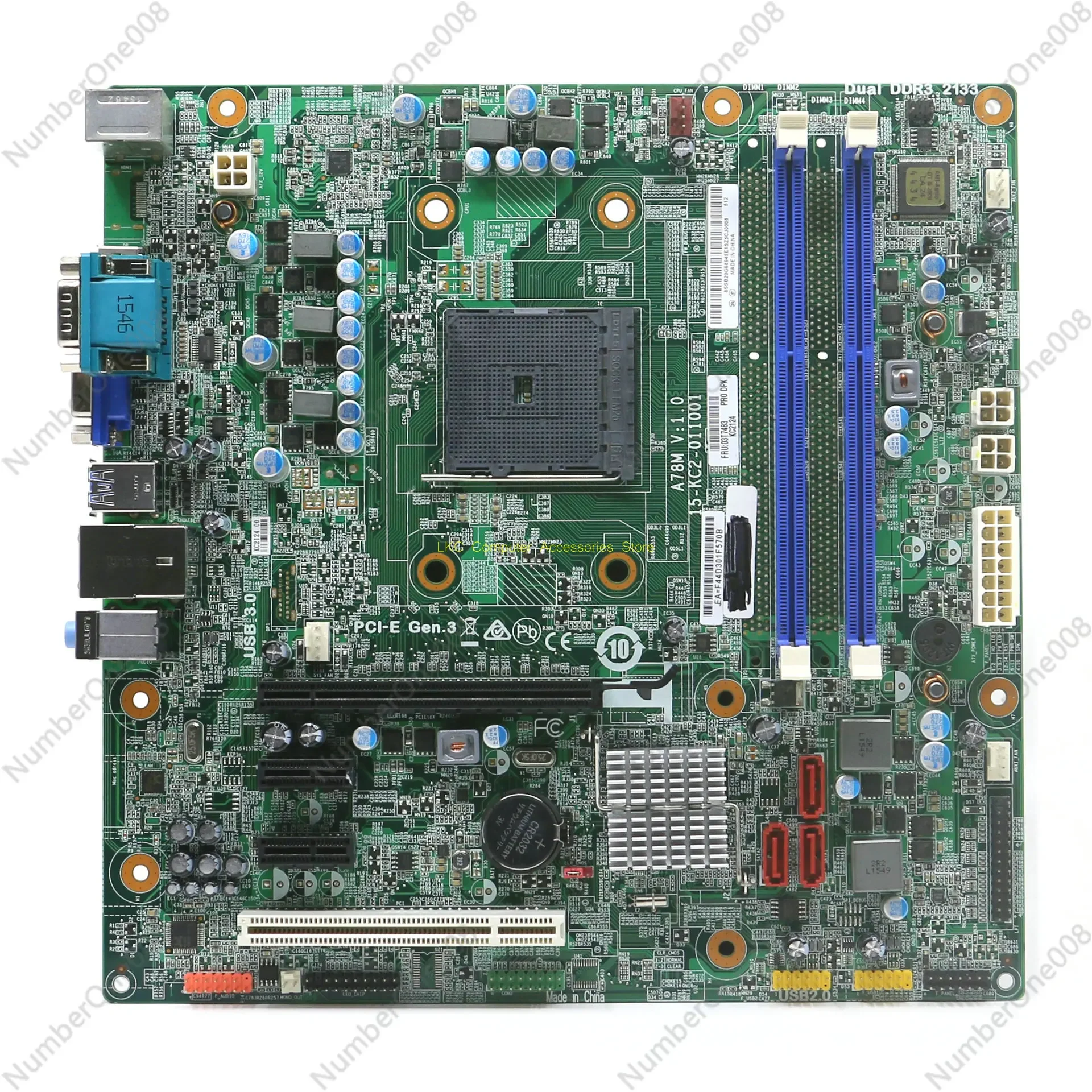 

НОВАЯ материнская плата Thinkcentre M79 A78M V:1.0 SOCKET FM2b D3F3-LM2 V:1.0 03T7483 15-KC2-011001