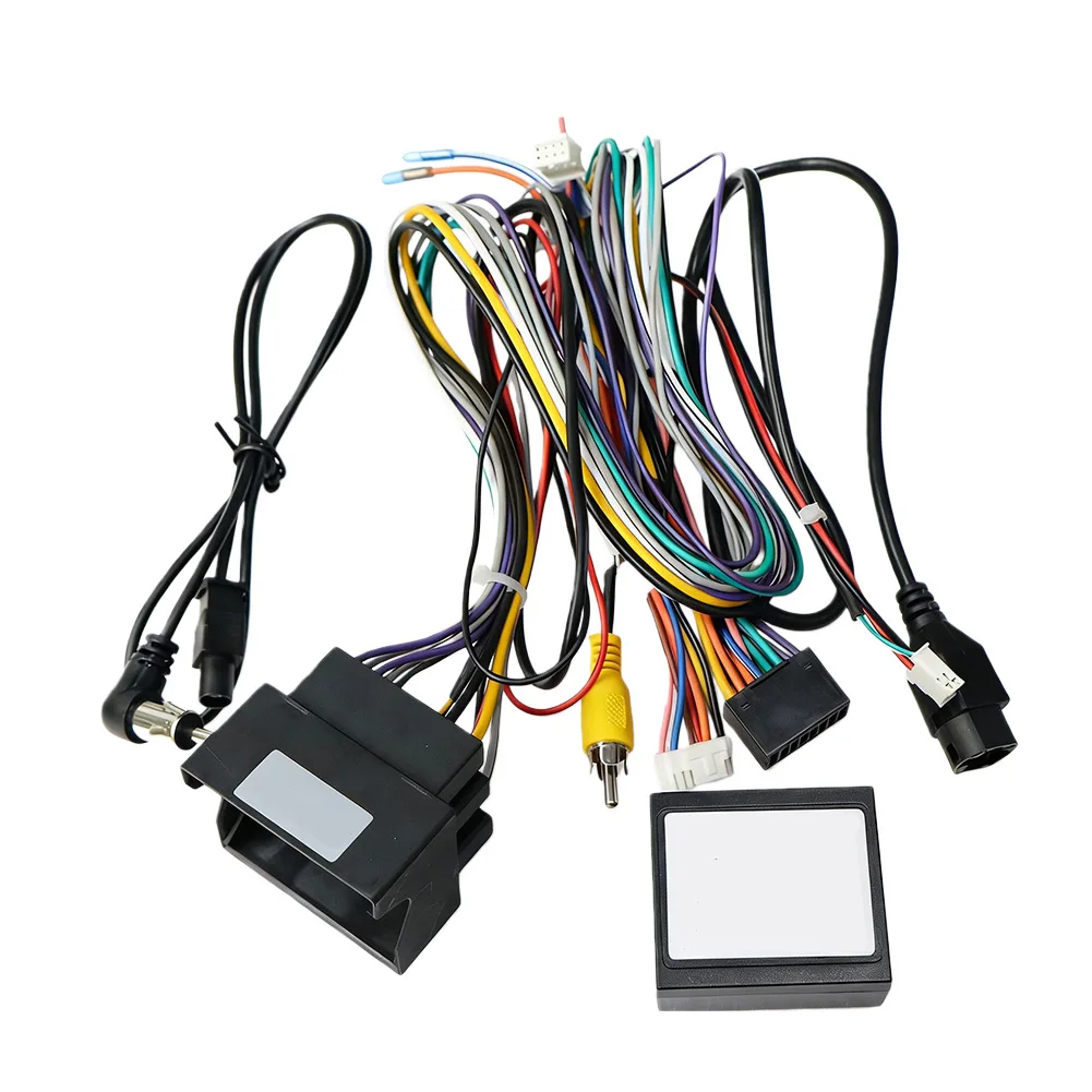 

Протокол кабеля питания для Android-навигации, совместимый с Magotan для Golf 7 2017, модель, пластик, металл