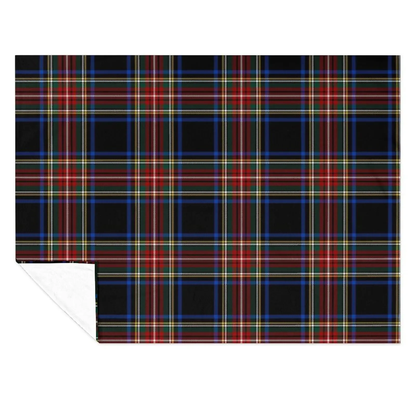 

Stewart Black Tartan Clan Stuart Cute Tartan Throw Blanket Sofa Quilt For Baby Beautifuls Sofa Blankets