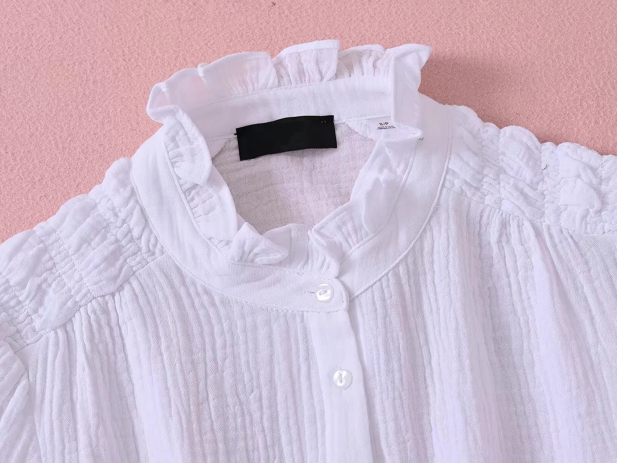Women's plus Size Cotton Linen T-shirt Vintage Art Loose Open Cardigan Top Summer Half Sleeve Shirt for Casual Wear