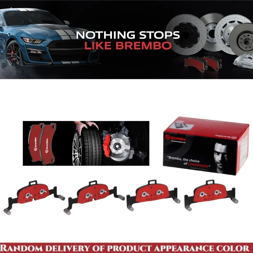 Brembo P85164N Premium Ceramic Front Disc Brake Pad Set AUDI OE# 8W0698151AQ