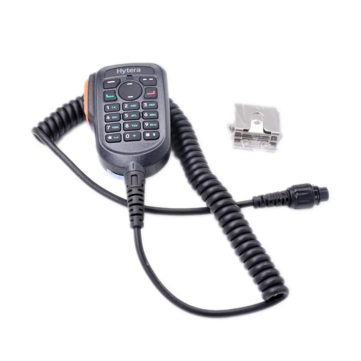 أصيلة HYT SM19A1 ميكروفون لوحة المفاتيح ومسامير IP54 مقاوم للماء ل Hytera MD785 MD785G MD625 RD985 DMR مكبر صوت لاسلكي هيئة التصنيع العسكري