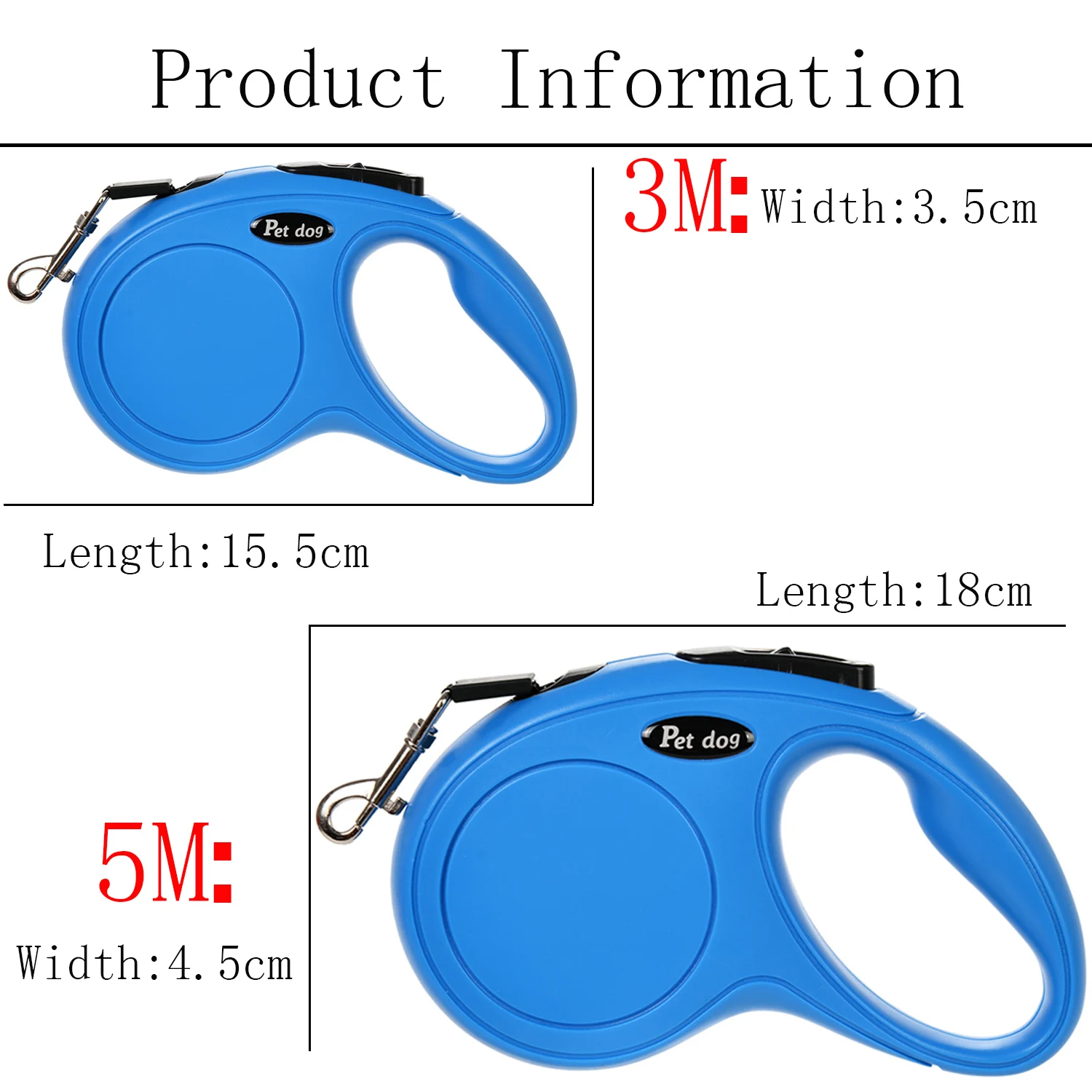 3m 5m التلقائي قابل للسحب مقود الحيوانات الأليفة للكلاب الصغيرة المتوسطة دائم النايلون القط الرصاص تمديد جرو المشي الجري حبل الجر