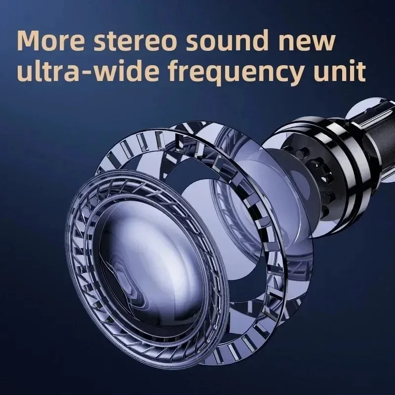 Latest Arrival TWS Bluetooth Headphones Wireless Sport Gaming Earbuds Noise Reduction Rich Bass Touch Operation
