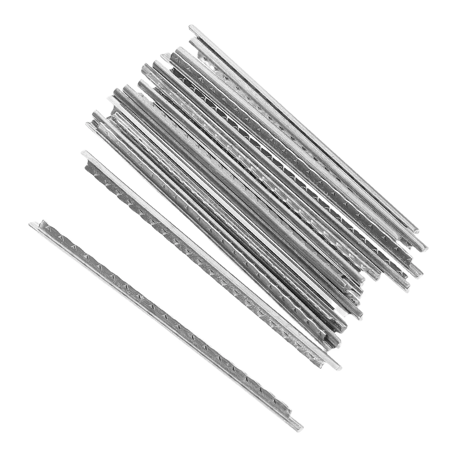 

19 Pcs Mandolin Guitar Frets 18 Nickel White Copper Classical Instrument Production Repair Tools