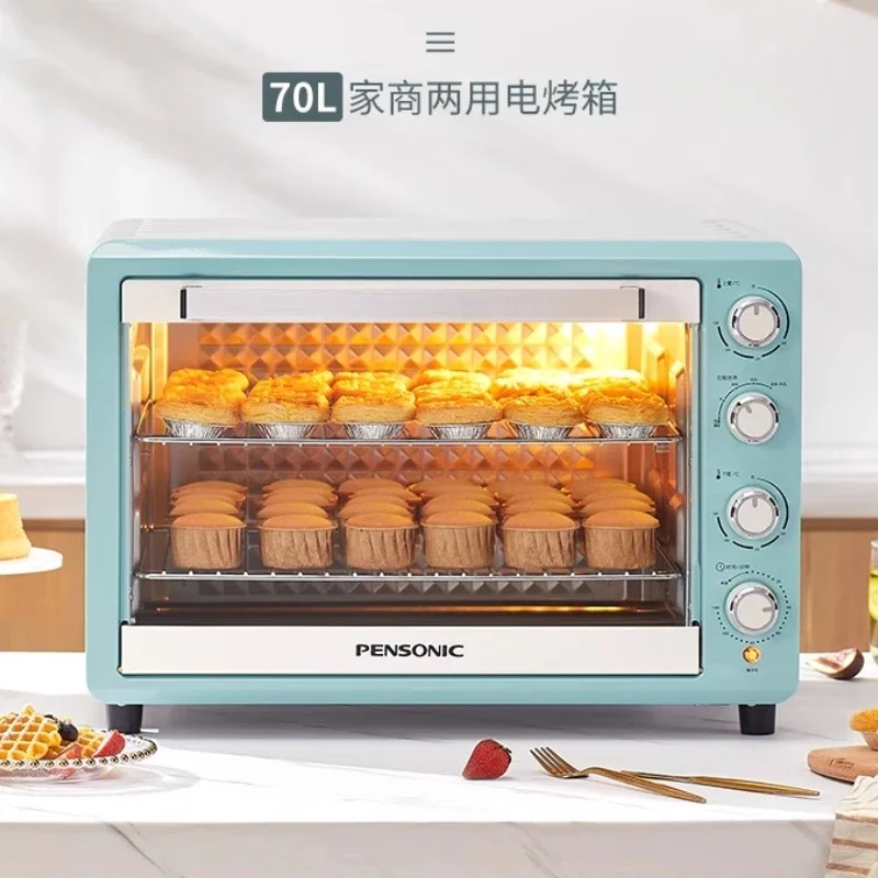 Electric Oven Large Capacity Household Commercial Private Room Baking Multifunctional 70L Mooncake Cake new model