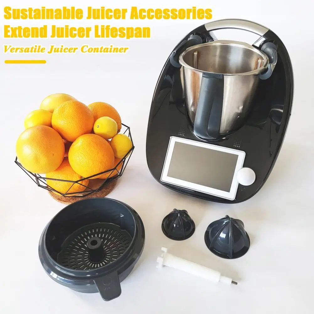 

4Pcs Manual Juicer Set for Thermomix TM5/TM6 Sustainable Use Food-Grade Materials Easy to Install Replacement Parts