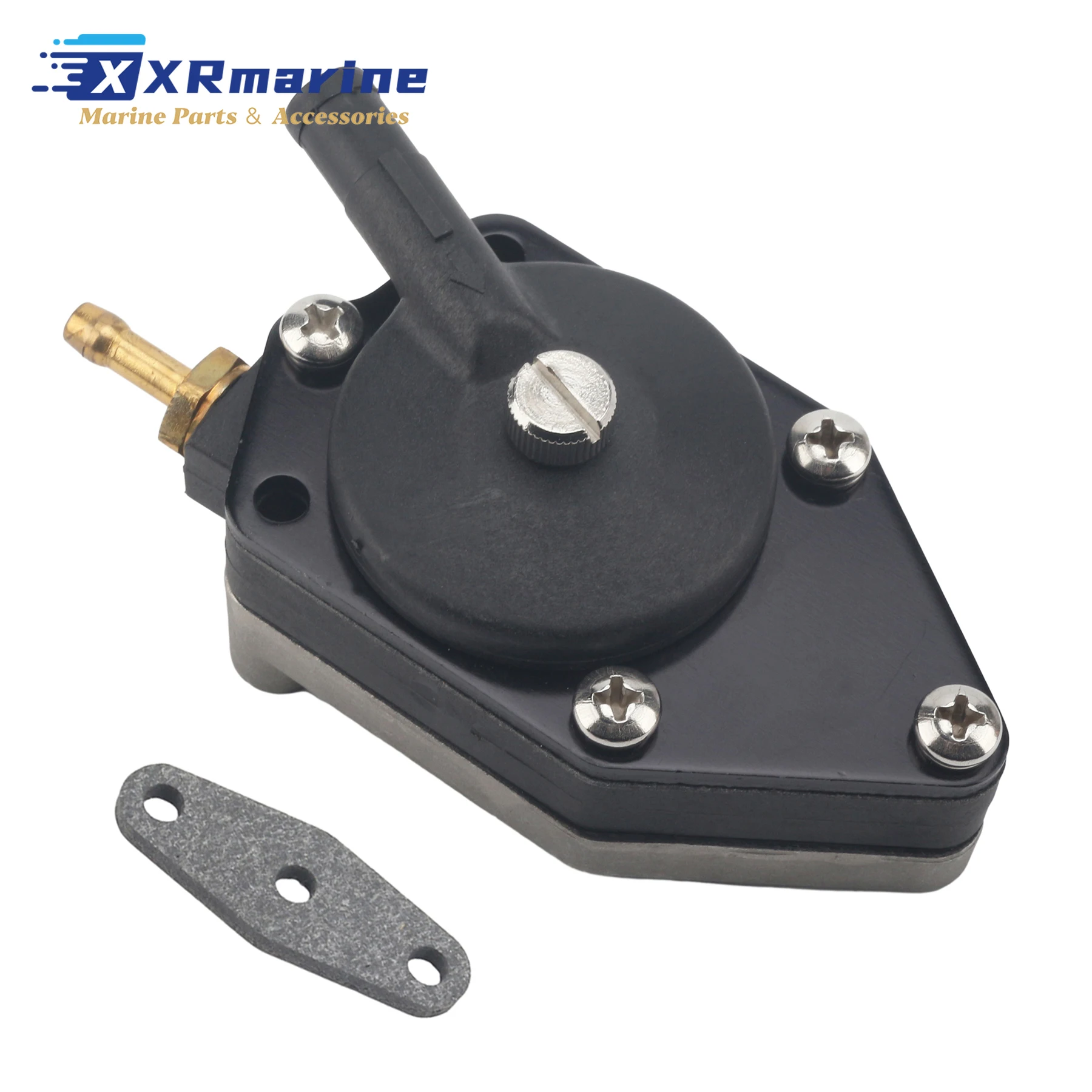 

434728 Outboard Fuel Pump Compatible with Johnson Evinrude 2 Cyl 9.9 10 15 HP Engines Replaces 438562 777779 18-7351 9-35351