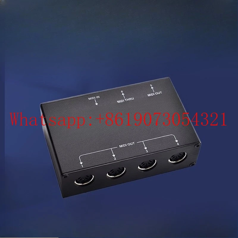 

Контроллер MIDI THRU-6 Pro, 6 каналов, 1 в, 6 выходов, разветвитель MIDI, фильтр разветвителя MIDI