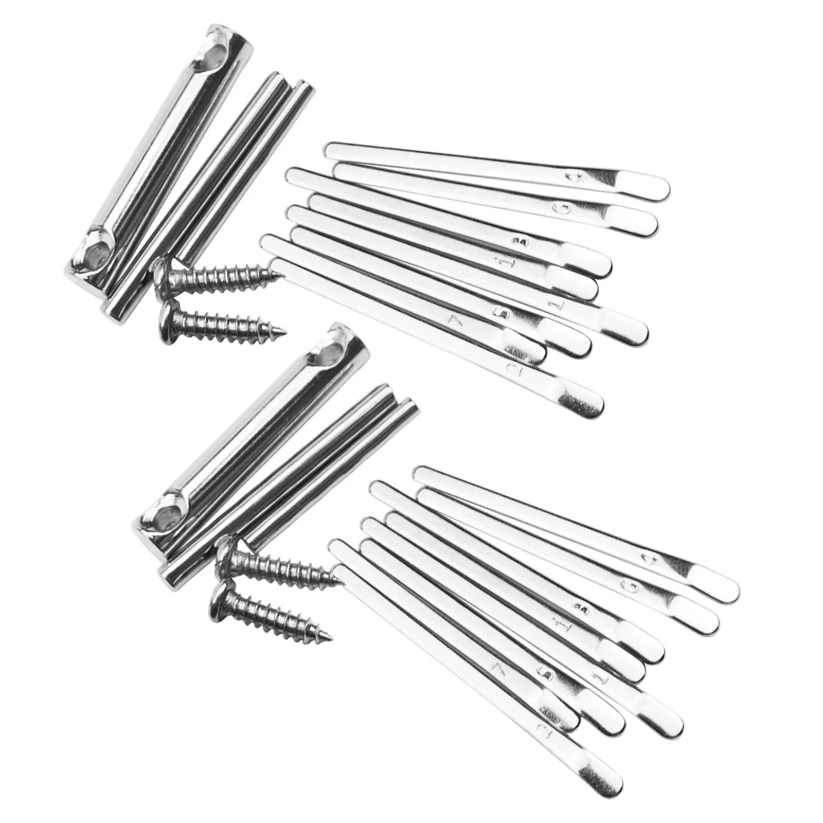 مجموعتان من 8 مفاتيح بيانو الإبهام، تصميم فريد من نوعه، رنين جيد، أداة موسيقية محمولة خفيفة الوزن للبالغين