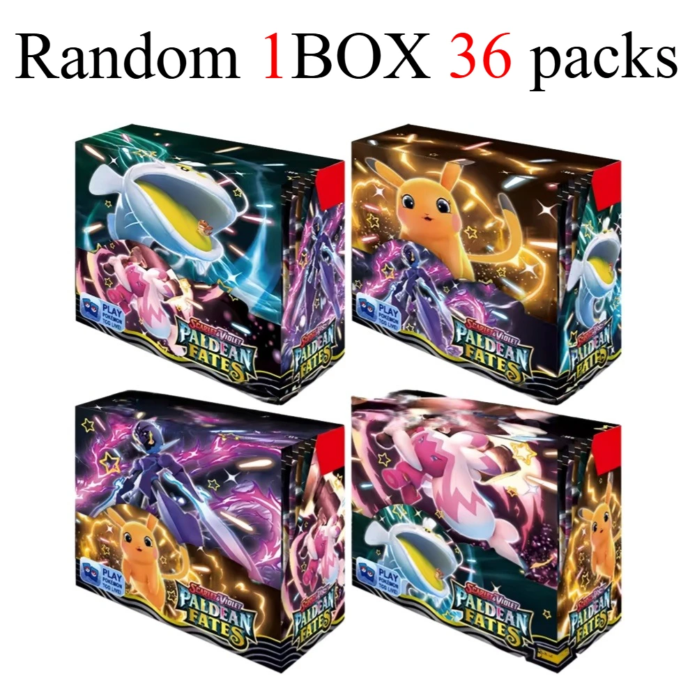 neues Modell Englisch 36er Packungen Pokémon TCG: Scarlet & Violet Etsncelles Evoving Skies 151 BATTLE Flames Booster Box Battle Card