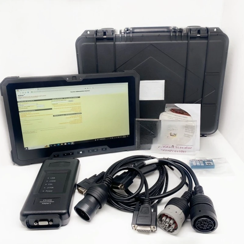 

Diagnostic Tool ET4 + SIS with laptop cat ET4 diagnostic tool